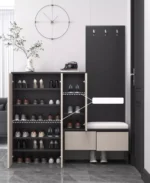 خزانة احذية مودرن مع مقعد من تصميم ليدا - Image 5