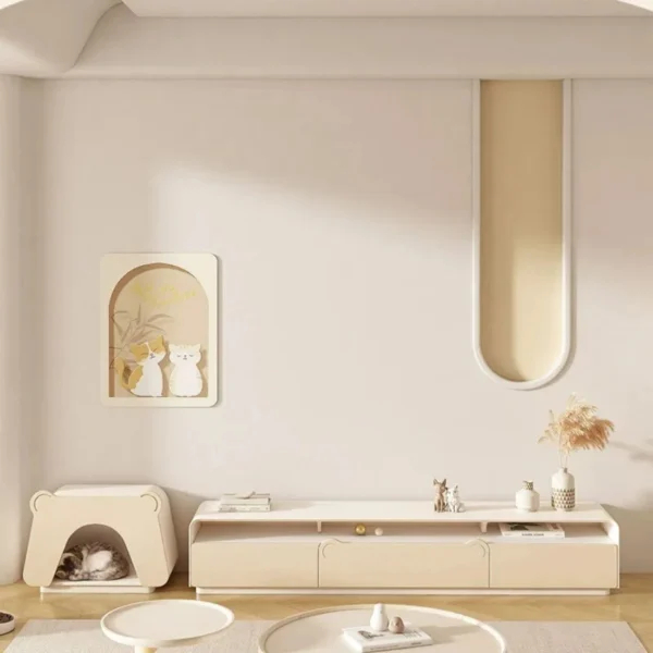 طاولة تلفاز بتصميم حديث