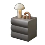 ⁦طاولة سرير جانبية بتصميم راقي⁩ - الصورة ⁦9⁩