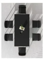 طاولة طعام من الاكريليك - Image 3