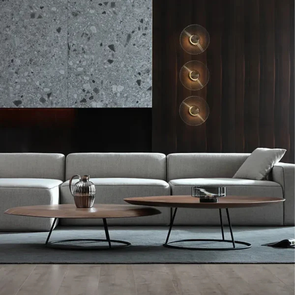 طاولة قهوة بنمط ايطالي حديث