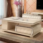 طقم طاولات قهوة وتلفزيون