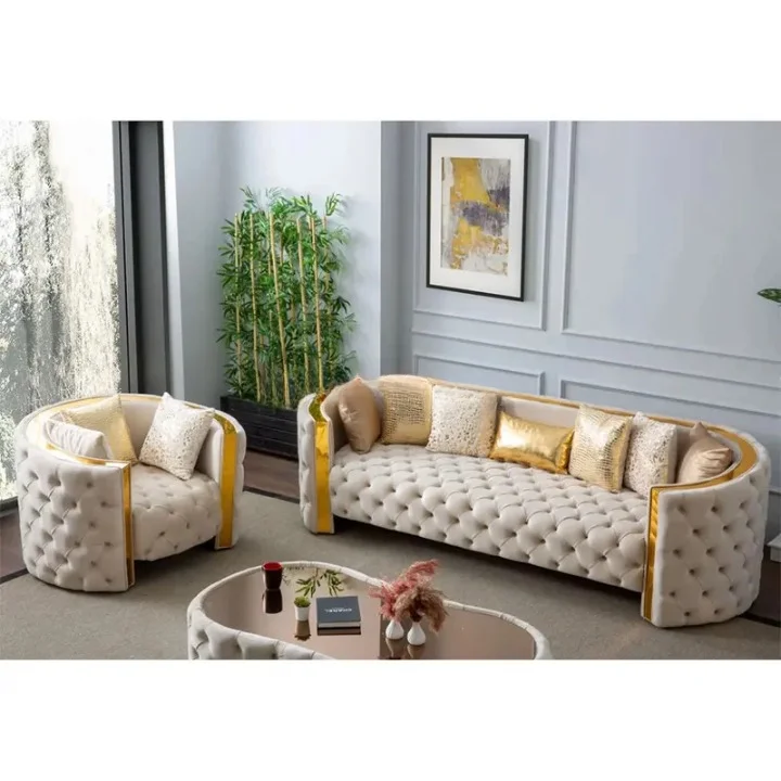 طقم كنب كابتونيه مودرن