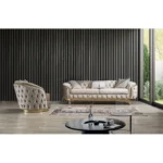 طقم كنب كابتونيه مودرن - Image 2