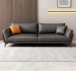 ⁦طقم كنب جلد مكتبي فخم⁩ - الصورة ⁦3⁩