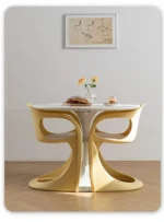 ⁦كرسي طعام بلاستيك بتصميم فاخر⁩ - الصورة ⁦6⁩