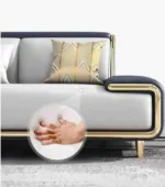 ⁦كنب صاله حرف ال​ بتصميم فاخر⁩ - الصورة ⁦5⁩