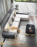 ⁦كنب صاله حرف ال​ بتصميم فاخر⁩ - الصورة ⁦7⁩