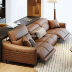 كنب صاله مريح​ مع مسند للقدم - Image 2