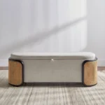 ⁦بنش بمساحة تخزين من تصميم أرتيزان⁩ - الصورة ⁦3⁩