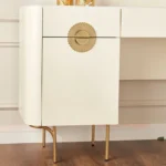 طاولة تزيين كلاسيكية بمرآة - Image 4