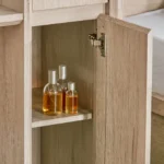 طاولة تسريحة بسيطة مع مرأة - Image 5