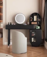 تسريحة جانبية مع ارفف