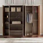 ⁦خزانة ملابس بـ ستة أبواب وأدراج مميزة⁩ - الصورة ⁦5⁩