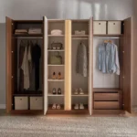 خزانة ملابس بستة أبواب متدرجة - Image 3