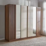 خزانة ملابس بستة أبواب متدرجة