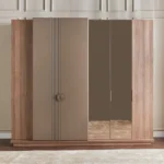 ⁦خزانة ملابس بـ ستة أبواب وأدراج مميزة⁩ - الصورة ⁦2⁩