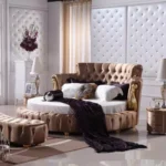 سرير دائري فخم