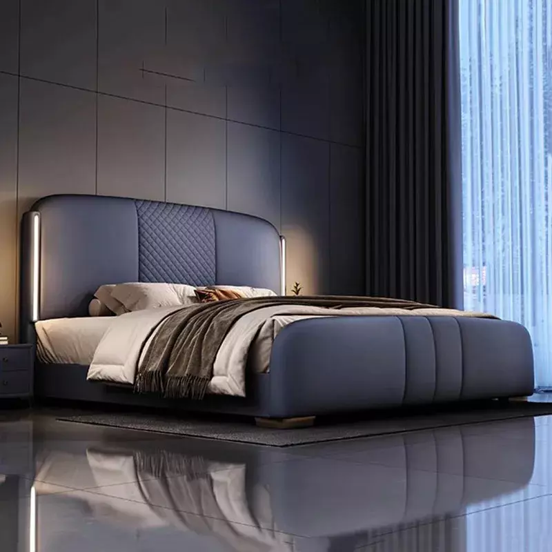 سرير-غرفة-نوم (2) سرير غرفة نوم من تصميم فاخر