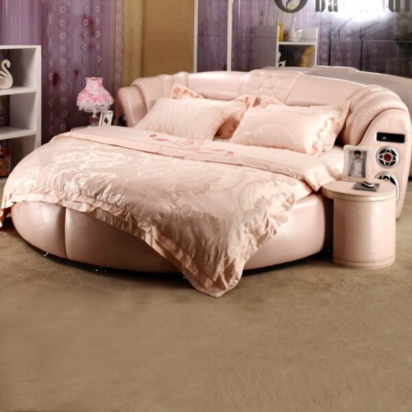 سرير غرفة نوم دائري