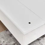 ⁦سرير فردي بتصميم مبطن بالظهر⁩ - الصورة ⁦4⁩