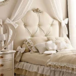 ⁦سرير غرفة نوم بتصميم كلاسيكي⁩ - الصورة ⁦4⁩