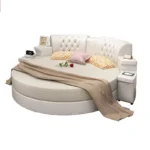 ⁦سرير دائري فخم متعدد المزايا⁩ - الصورة ⁦7⁩