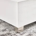 ⁦سرير فردي بتصميم مبطن بالظهر⁩ - الصورة ⁦5⁩