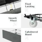 ⁦سرير نفرين حديث مودرن⁩ - الصورة ⁦2⁩