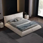 ⁦سرير جلد مودرن⁩ - الصورة ⁦3⁩