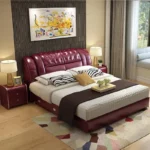 سرير مودرن بتخزين سفلي متحرك - Image 3