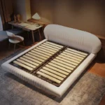 ⁦سرير نوم مودرن ارضي مرتفع بتصميم حديث⁩ - الصورة ⁦5⁩