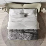 ⁦سرير نوم مزدوج بتصميم مميز⁩ - الصورة ⁦4⁩