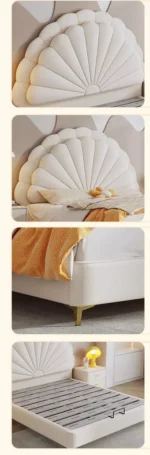 سرير نوم مودرن ابيض - Image 12