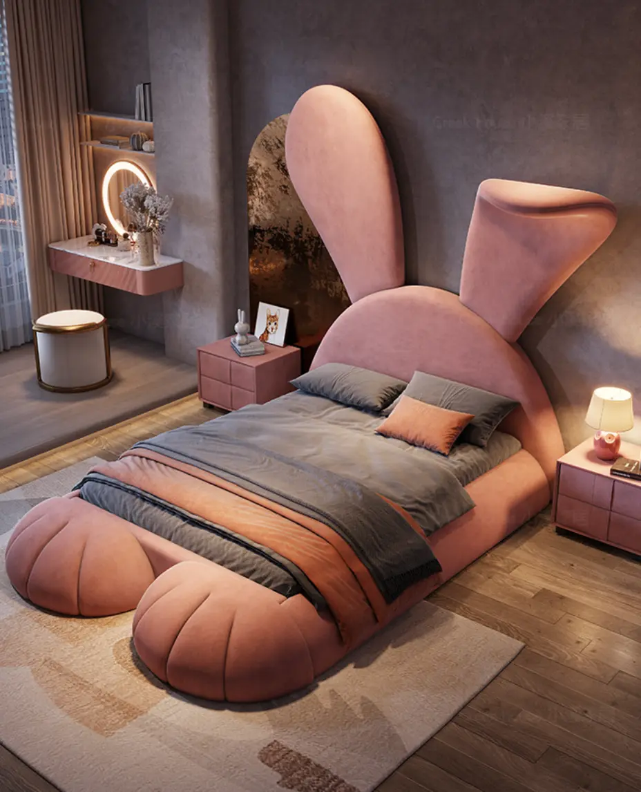 سرير-نوم-اطفال سرير نوم اطفال شكل ارنب