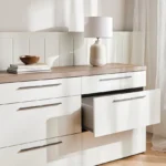 ⁦غرفة نوم كاملة خشبية مودرن⁩ - الصورة ⁦6⁩