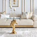 طاولة جانبية على شكل حصان - Image 2