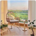 ⁦طاولة خدمة علي شكل ورقة شجر⁩ - الصورة ⁦2⁩