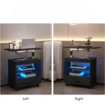 ⁦طاولة جانبية للسرير متعددة الوظائف بتصميم ذكي⁩ - الصورة ⁦3⁩