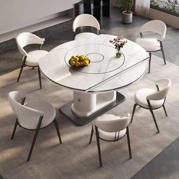 طاولة طعام دائرية