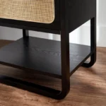 طاولة سرير جانبية كلاسيكية - Image 4