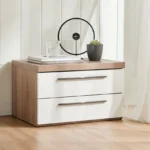 ⁦غرفة نوم كاملة خشبية مودرن⁩ - الصورة ⁦3⁩