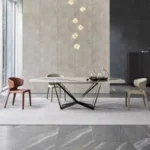 ⁦طاولة طعام رخام فخمة⁩ - الصورة ⁦2⁩