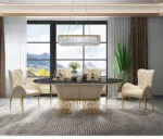 ⁦طاولة طعام مودرن بتصميم مودرن فخم⁩ - الصورة ⁦3⁩