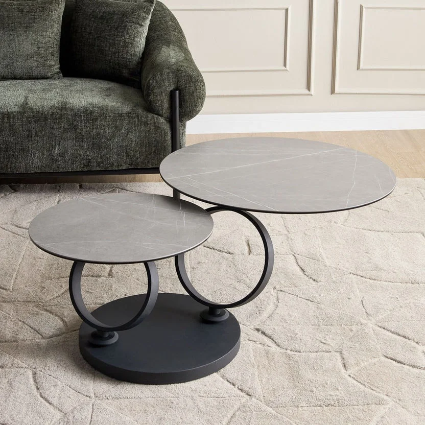 طاولة-قهوة (1) طاولة قهوة من معدن مميزة