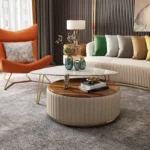 ⁦طاولة قهوة مدمجة كلاسكيه⁩ - الصورة ⁦2⁩