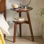 ⁦طاولة قهوة خشبي بتصميم بسيط⁩ - الصورة ⁦3⁩