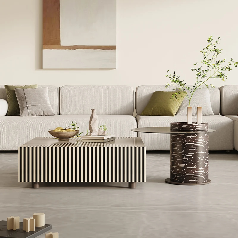 coffee table طاولة قهوة مع درج للتخزين فاخرة