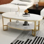 طاولة قهوة من رخام فاخر - Image 14