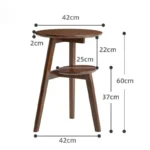 ⁦طاولة قهوة خشبي بتصميم بسيط⁩ - الصورة ⁦8⁩